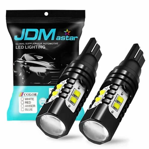 JDM ASTAR 2x 912 921 High Power 50W White Backup Reverse LED Bulb - Foto 1 di 11