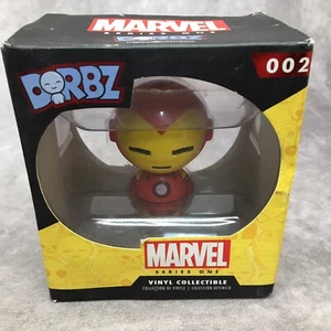 Marvel Dorbz 002 Series One Iron Man - Caja problemas - abierto - Imagen 1 de 6