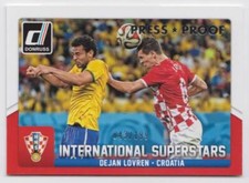 2015 Donruss International Superstars Silver Press Proof 12 Dejan Lovren 043/199