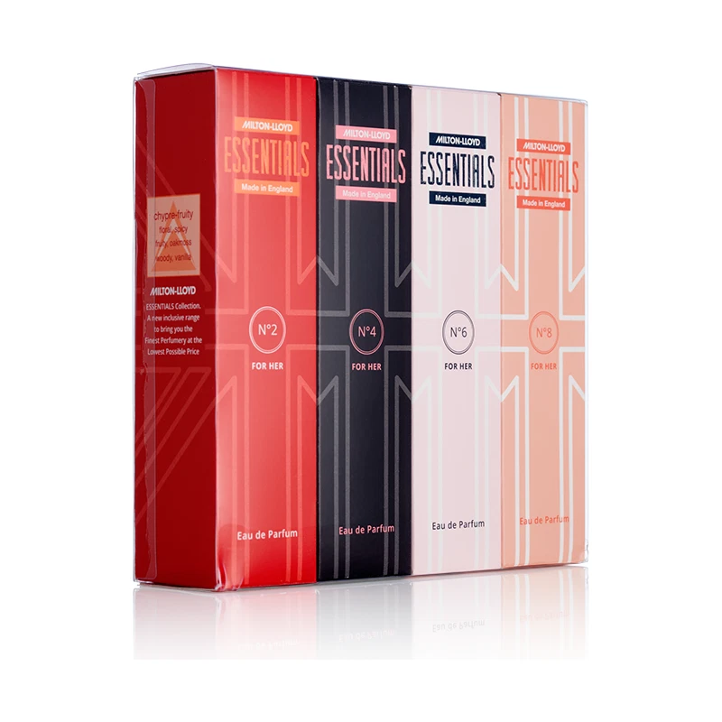 MILTON-LLOYD Milton Lloyd Essentials Quad Pack Fragrance For Women 4 x 50ml Eau De Parfum EDP