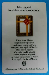 Tessera Viacard "Idee regalo ne abbiamo una collezione" Lire 50.000 - 2001 - Picture 1 of 2