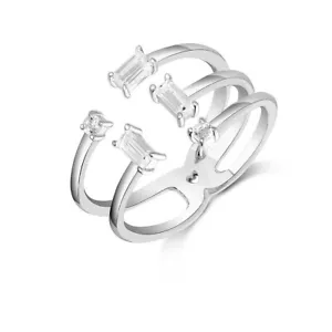 Pandora Shards of Sparkle CZ Ring - 197527CZ-52 - New without Tags - Picture 1 of 3