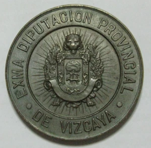 ZALDI2010 - MEDALLA DIPUTACION VIZCAYA , PREMIO GANADERIA 1904 . 28,8 gr , COBRE - Bild 1 von 3