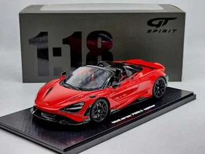 GT Spirit 2021 McLaren 765LT Spider Vermillon Red GT420 1:18 Scale - New - Picture 1 of 13