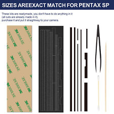 Precut Light Seal Foam Sponge Kits For Asahi Pentax Spotmatic SP SPII SPF K1000