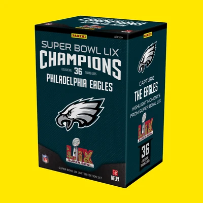 2024 Panini NFL Super Bowl Champions Philadelphia Eagles (36 Card Team Box Set) - Image 1 of 2