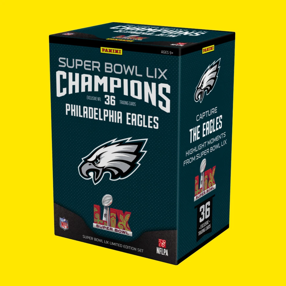2024 Panini NFL Super Bowl Champions Philadelphia Eagles - 36 Card Team Box Set - Image 1 of 2