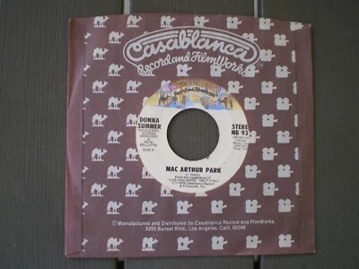 Donna Summer - MacArthur Park/Once Upon A Time 7" 45 VG 1978 Foto 1 de 4