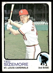 1973 Topps #128 Ted Sizemore - POOR - Picture 1 of 2