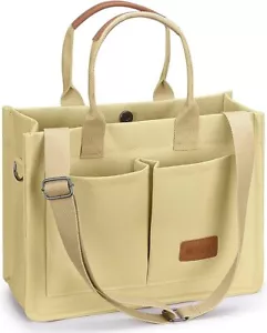 Tote Bag for Women, Canvas Tote Purse Crossbody Bags with Pockets Top Handle ... - Picture 1 of 2