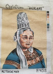 Lona con aguja solo lona del viejo mundo mujer dama 12 malla disfraz creaciones Roxane - Imagen 1 de 3