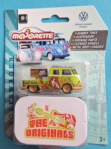 Volkswagen T1 Love Peace Music🔥 Majorette Combi Van bus the originals VW eb2 - Picture 1 of 2