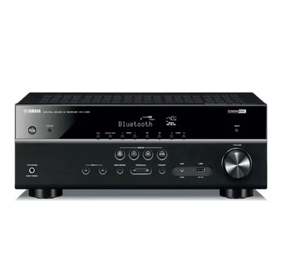 YAMAHA RX-V385 5.1-Channel 4K Ultra HD AV Receiver with Bluetooth - Image 1 of 4
