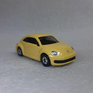 Tomica Volkswagen Beetle 1/66 Scale Mini Car Rare Discontinued Yellow Used - Picture 1 of 4