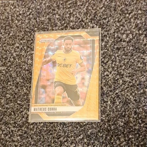 Panini Prizm Premier League 2024-25 Matheus Cunha Orange Mosaic - Bild 1 von 2
