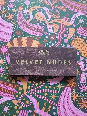 MUA 🦋 Velvet Eyeshadow Palette Nude Matte and Foil Eyeshadows - NEW & SEALED - Image 1 of 4