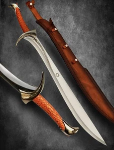 Hobbit Orcrist Sword Of Goblin Cleaver Thorin Oakenshield Replica Cosplay Sheath - Picture 1 of 1