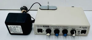 JK Audio Inline Phone Line Patch POTS Telephone Audio Interface Tested Working - Picture 1 of 4