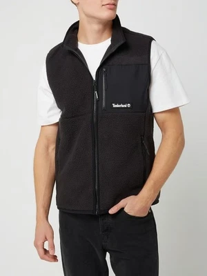 TIMBERLAND Black YC Teddy Sherpa Fleece Vest Sleeveless Jacket NEW Size 2XL BNWT - Image 1 of 4
