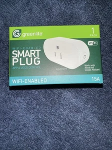 Greenlite Wifi Enabled Smart Plug App & Sprachsteuerung Neu Originalverpackt Ungeöffnet - Bild 1 von 3
