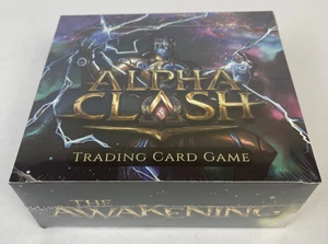 Alpha Clash TCG The Awakening Trading Card Game Booster Box 24 Packs of Cards - Picture 1 of 7