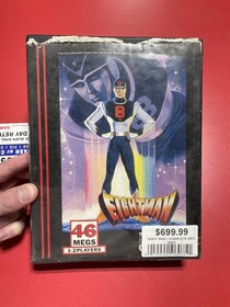 Eight Man (Neo Geo AES, 1991) 8 Man - Dog Tag USA Version - Complete CIB