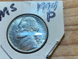 1994 p jefferson nickel - Bild 1 von 2