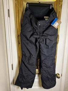 Columbia Snow Ski Snowboarding Pants Black Women’s Medium Waterproof - Picture 1 of 8