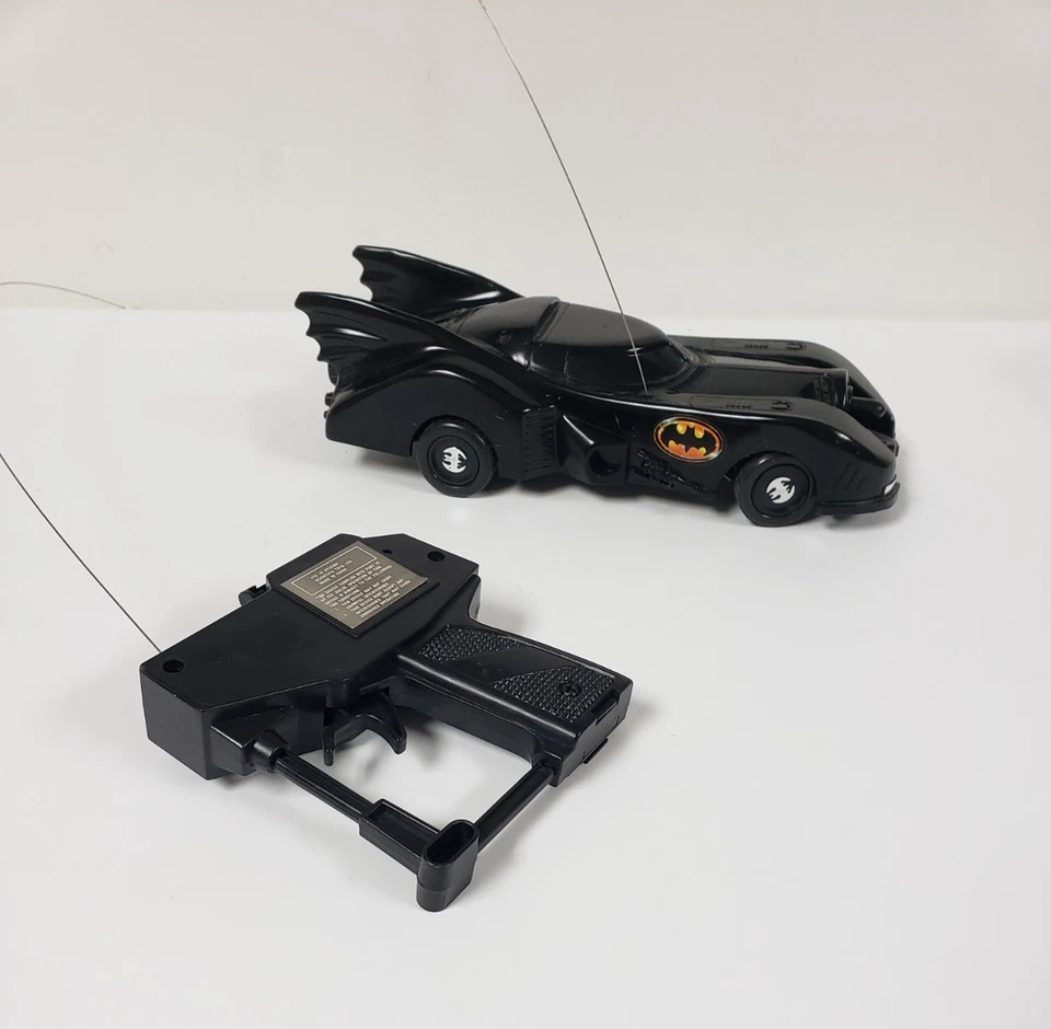 蝙蝠侠遥控蝙蝠车玩具Biz 1989 DC漫画测试作品! — 第 1/4 张图片