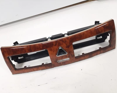 2006-2009 Mercedes-Benz CLK500 CLK550 Center Dash Wood Grain Hazard Switch Bezel - Image 1 of 4