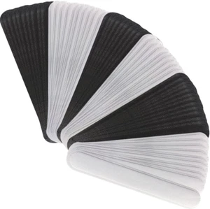 Hat Sweat Liner for Cap Absorbent Sweat Shields Pad for Hats Strips 80 Pieces Bl - Picture 1 of 12
