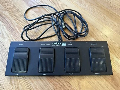 MBT 4 Channel Lighting Controller Pedal Board (For Parts or Repair) - Image 1 of 3