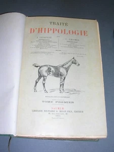 Equitation Jacoulet (J.) , Chomel (C.) Traité d'hippologie 1894 2 vol. complet - Imagen 1 de 11
