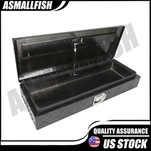 35"X13"X6.4" Aluminum Heavy Duty Pickup Truck Bed Storage Tool Box w/ Lock & Key - Picture 1 of 10