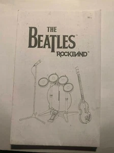 The Beatles: Rock Band (Nintendo Wii, 2009) EQUIPMENT MANUAL!!! ONLY! - Picture 1 of 1