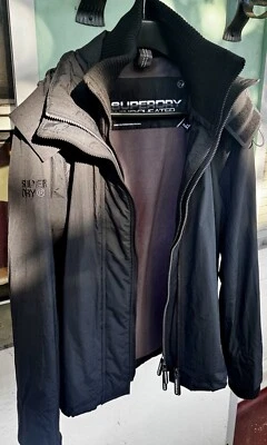 Superdry Arctic Windcheater • Herren • 2XL (wie Gr.L) • Schwarz - Bild 1 von 4