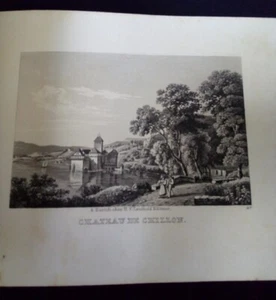 Souvenir de Suisse - 27 Aquatintes non colorisées chez Leuthold vers 1840 - Picture 1 of 10