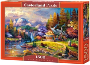 NEW Castorland Jigsaw Puzzle 1500 Pieces C-151462-2 Mountain Hideaway - Picture 1 of 2