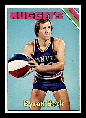 1975 Topps Basketball #258 Byron Beck EX/MT *d2 - Image 1 of 2