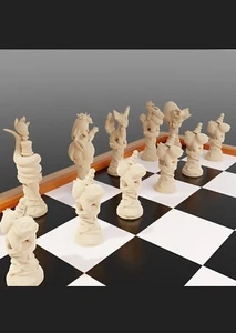 Pokemon Chess Set V2 Chess Board NOT INCLUDED - Picture 1 of 6