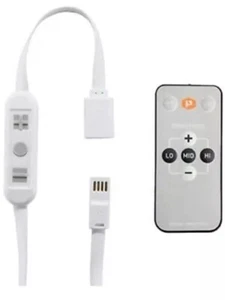 Luminoodle USB Switch and Dimmer Female to Male On Off Switch With Remote, NEW - Picture 1 of 6