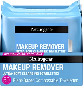 Cleansing Fragrance Free Makeup Remover Face Wipes, Cleansing Facial Towelettes - Picture 1 of 7