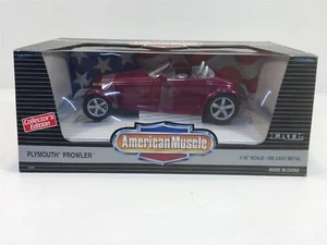 1995 Plymouth Prowler Ertl Purple 1:18 NIB Die Cast Metal with Plastic Parts - Picture 1 of 8