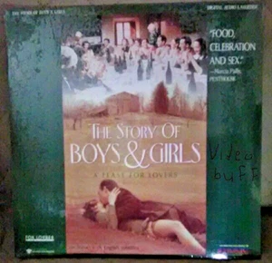 THE STORY OF BOYS AND GIRLS A Feast for Lovers (Extremely Rare) Laserdisc NEW - Picture 1 of 3