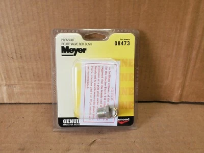 Genuine OEM Meyer 08473 Snow Plow Pressure Relief Valve Fill Cap E47 E57 E60 E58 - Image 1 of 4