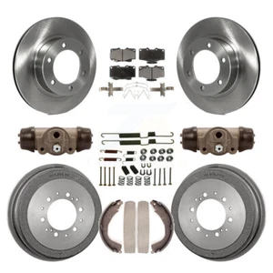 Front Rear Disc Brake Rotors Ceramic Pads And Drum Kit (9Pc) For Toyota 4Runner - Picture 1 of 7