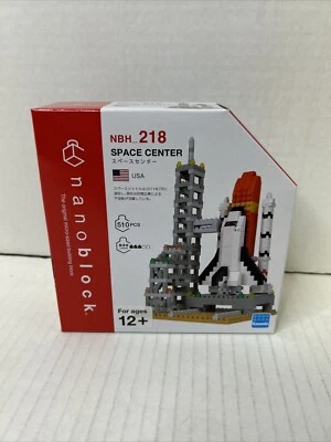 Nano Block Space Center NBH_218 Juego de bloques de construcción nuevo sellado B7 Foto 1 de 2