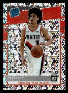 CJ Elleby 2020 Donruss Optic Prizm Rated Rookie Disco Fast Break Card #195 - Picture 1 of 2
