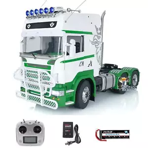 1/14 Toucan RC Traktor LKW 6x6 Metall Chassis Fernbedienung RTR Modell Rauch - Bild 1 von 9