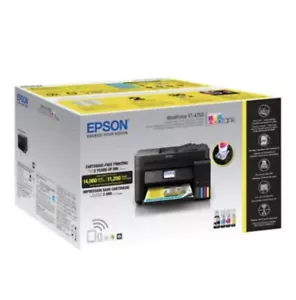 Brand New Epson Ecotank ET-4750 Inkjet All-In-One Wireless Printer - Picture 1 of 16
